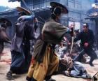 Birkaç samuray mücadele